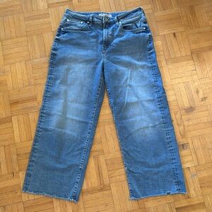 Women’s Mavi Cropped Wide Leg Jeans